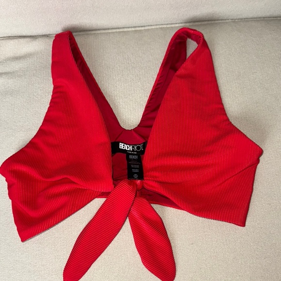 Beach Riot Red Bikini Size small - Picture 3 of 3